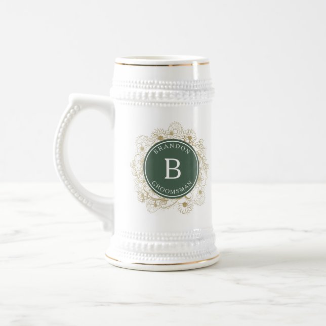 Olivgrön Elegant Bröllopsgåva till Brudgummen Sejdel (Vänster)