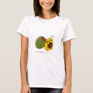 Olivgrön fruktsaft tee