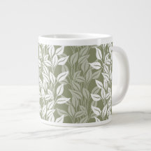 Olivgröna släpande blad Botanisk