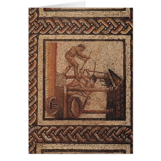 Olivgrönt tränga, ursprungligen från hälsningskort (Framsidan)