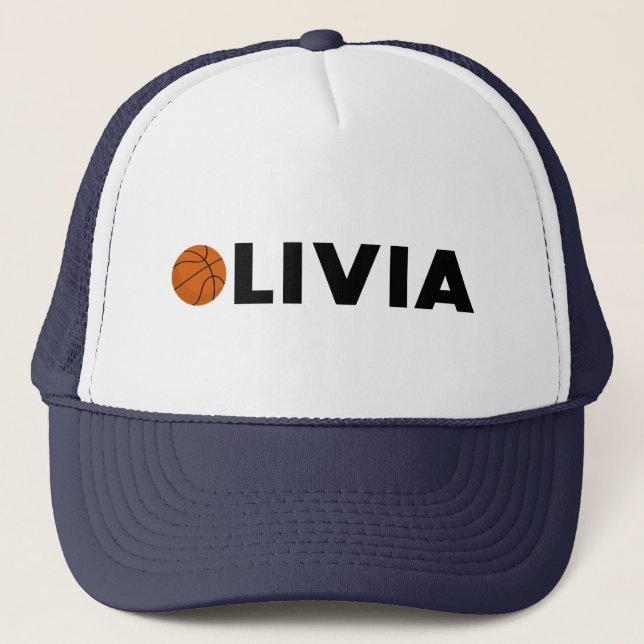 Olivia Basketball Keps (Framsida)