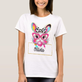 Olivia Bubble Påskhare T Shirt