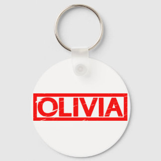 Olivia Frimärke Nyckelring