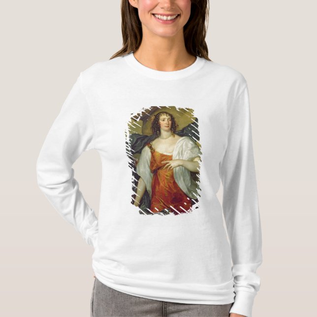 Olivia fru av den Endymion portvakten, c.1637 Tee (Framsida)