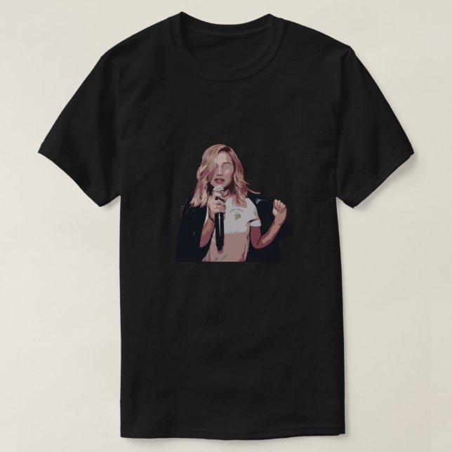 Olivia Holt Minimalist Passande Scoop T Shirt (Design framsida)