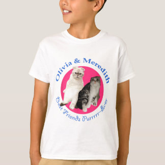 Olivia & Meredith - Best Friends Purrrr-ever T Shirt