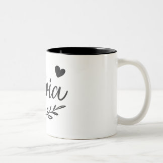 Olivia Namn Kopp – Personlig engelsk namn kaffe