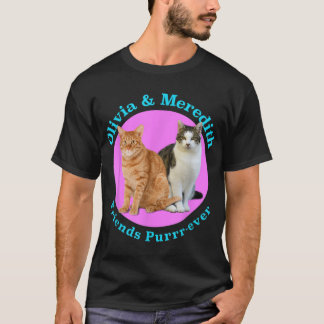 Olivia och Meredith Cat T Shirt