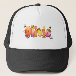 Olivia - personalised hats for her keps