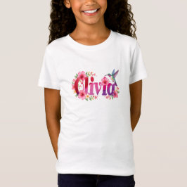 Olivia - Personalised Shirt - For Kids T