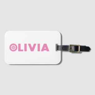 Olivia Petrol Head Bagagebricka