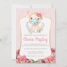 Olivia Pigsley Baby Shower by Mail Call Inbjudningar