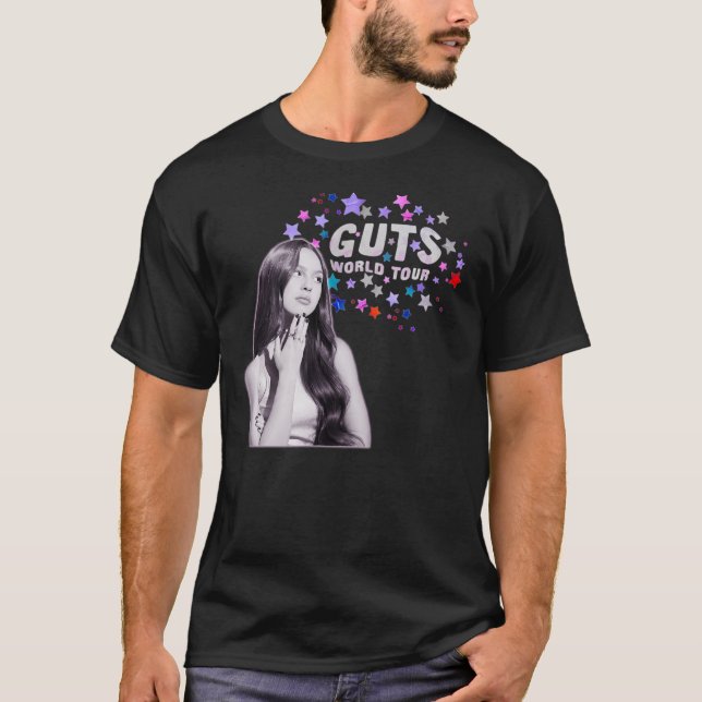 OLIVIA RODRIGO GUTS WORLD TOUR 2024 T SHIRT (Framsida)