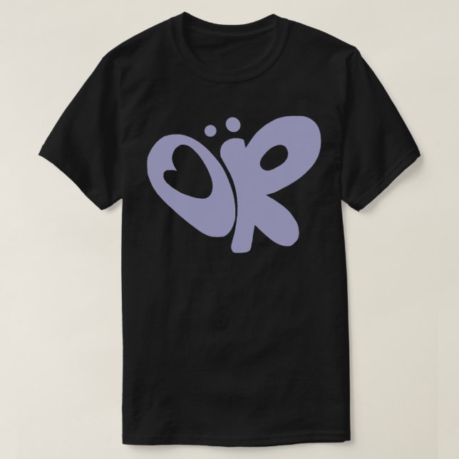 olivia rodrigo purple butterfly logo Sticker  T Shirt (Design framsida)