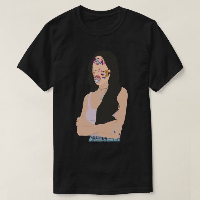 Olivia Rodrigo Sticker.png T Shirt (Design framsida)