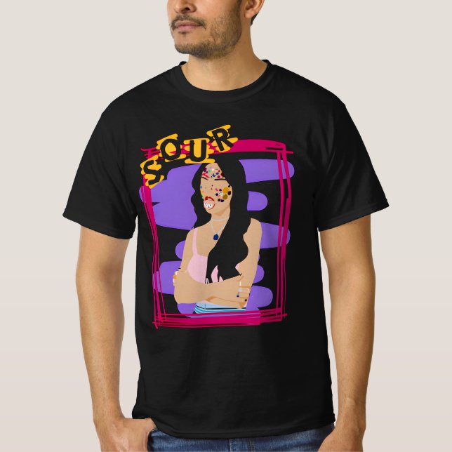 olivia rodrigo - sur t shirt (Framsida)