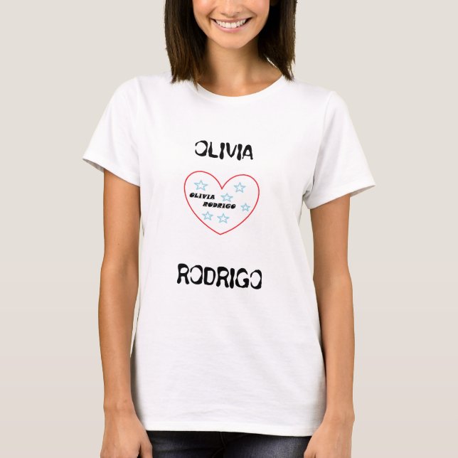 OLIVIA RODRIGO TARGETSHIRT T SHIRT (Framsida)