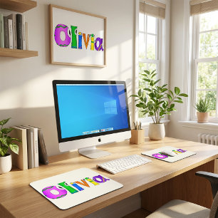 ’Olivia’ Tecknade figurer Namn Musmatta