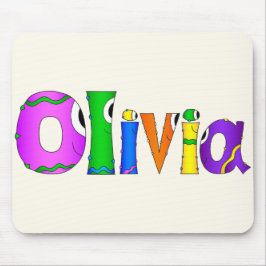 ’Olivia’ Tecknade figurer Namn Musmatta