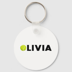 Olivia Tennis Nyckelring