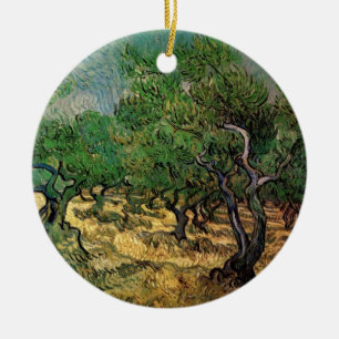 Olivilund av Vincent van Gogh Julgransprydnad Keramik