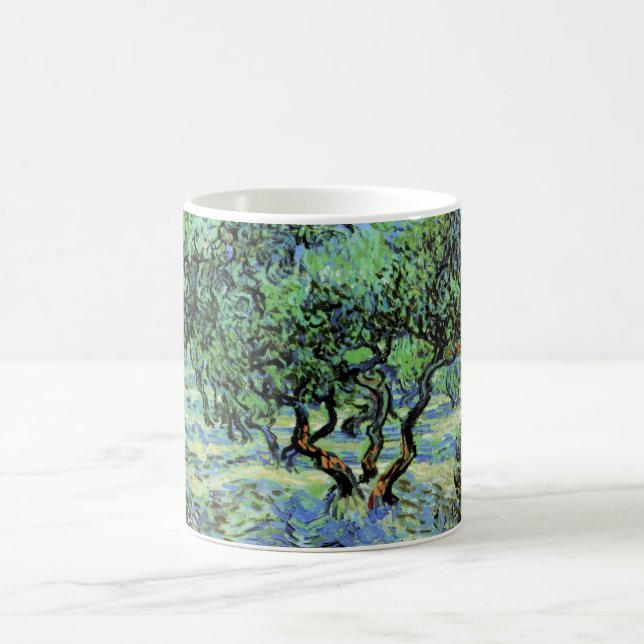 Olivilund av Vincent van Gogh Kaffemugg (Center)