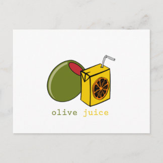 Olivjuice Vykort