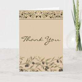 Olivkvist: En toskansk touch tack Kort