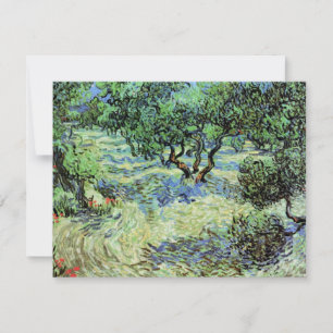 Olivlund av Vincent van Gogh