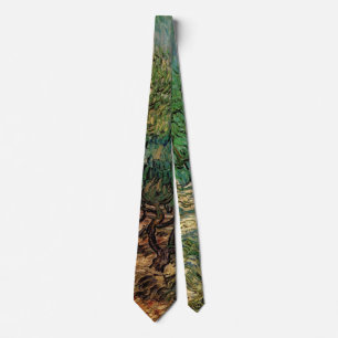 Olivlund av Vincent van Gogh, Vintage Fine Art Slips