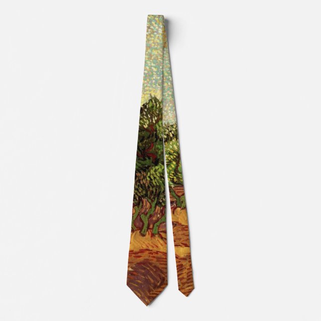 Olivlund, blekt blå himmel av Vincent van Gogh Slips (Framsida)