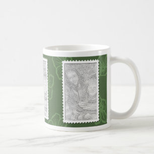 Olivmall för 3 foto kaffemugg