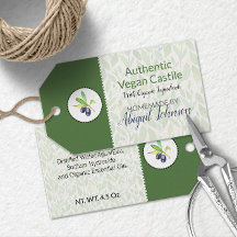 Olivolja Hemmagjord Bad & Kropps Etikett | Märke