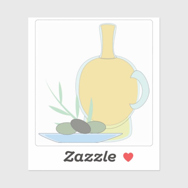 Olivolja Klistermärken (Ark)