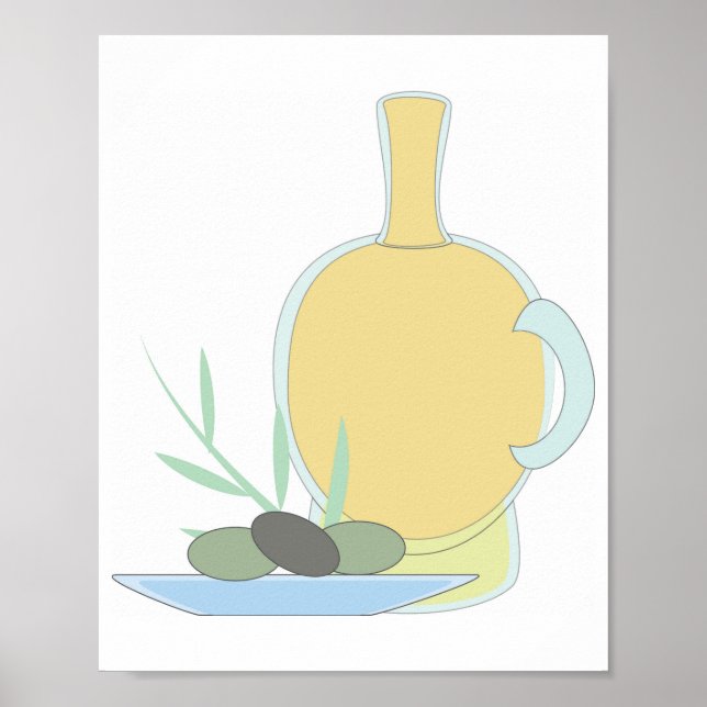 Olivolja Poster (Framsidan)