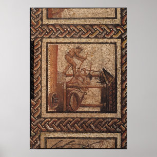 Olivpressning, ursprungligen från poster