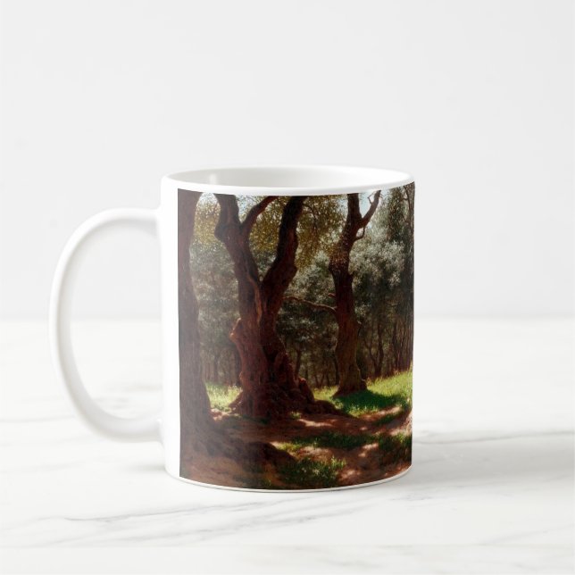 Olivskogen i Cap Saint Martin Kaffemugg (Vänster)