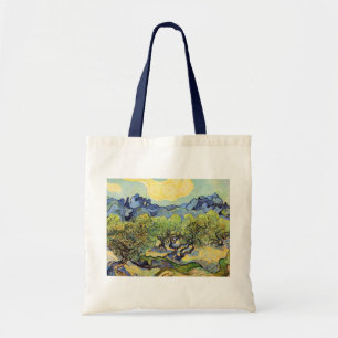 Olivträd med Alpilles av Vincent van Gogh Tygkasse