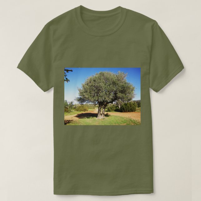 Olivträd T Shirt (Design framsida)