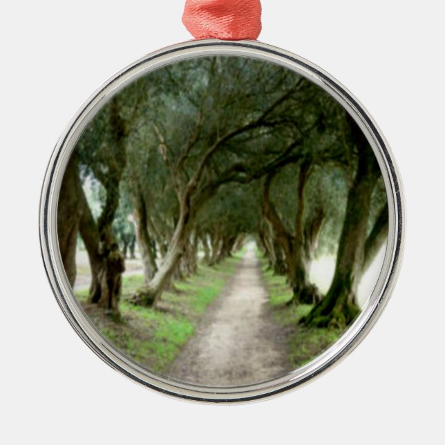 Olivträdgårdprydnad Julgransprydnad Metall (Framsidan)