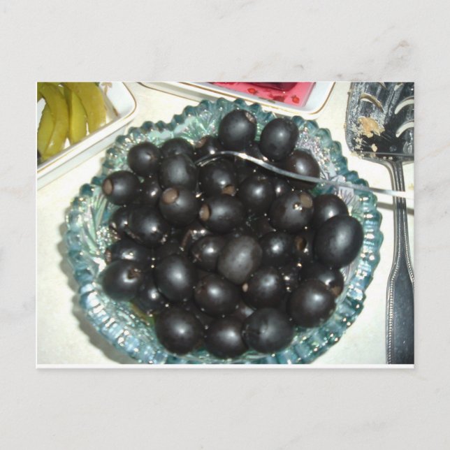 Olivvykort Vykort (Framsida)