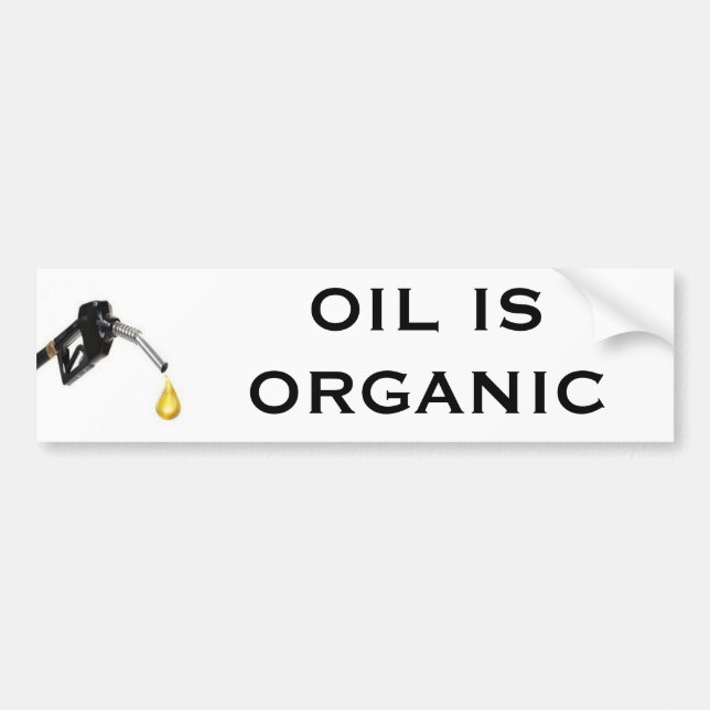 Olja är organisk bildekal (Framsidan)