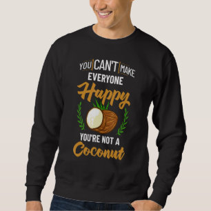 Olja från Coconut Mjölk Vatten Cream Träd Fruit Ha Lång Ärmad Tröja