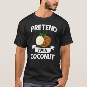Olja från Coconut Mjölk Vatten Cream Träd Fruit Ha T Shirt