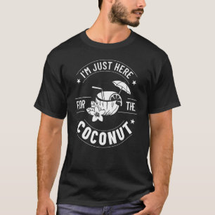 Olja från Coconut Mjölk Vatten Cream Träd Fruit Ha T Shirt