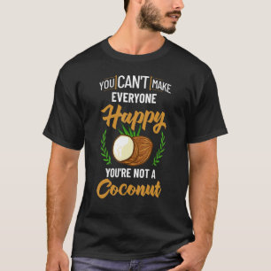 Olja från Coconut Mjölk Vatten Cream Träd Fruit Ha T Shirt