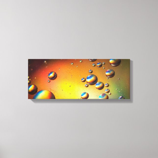 Olja i vatten canvastryck (Framsida)