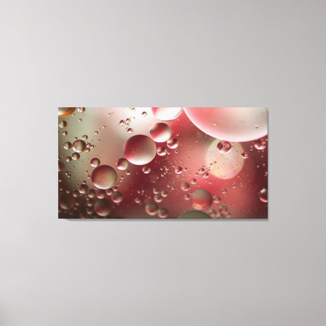 Olja i vatten canvastryck (Framsida)