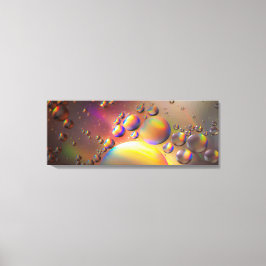 Olja i vatten canvastryck