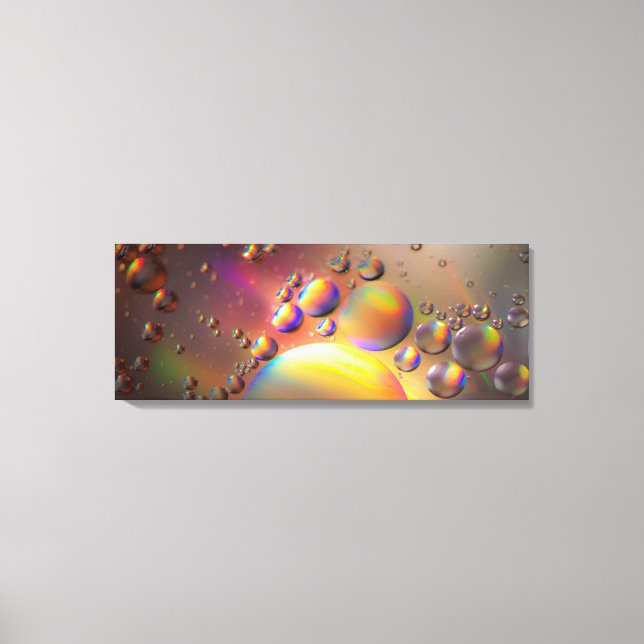 Olja i vatten canvastryck (Framsida)